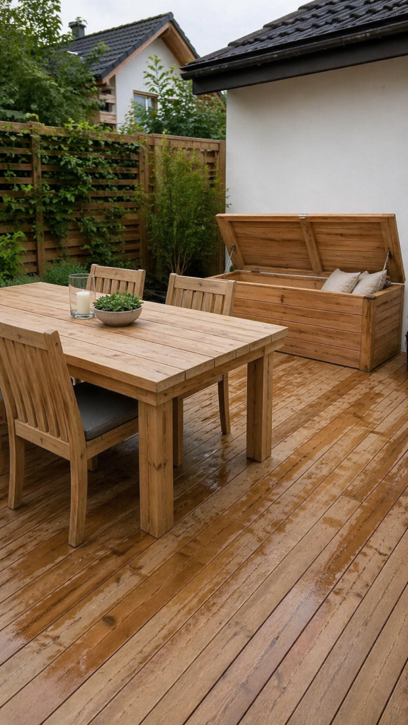 Outdoor-Esstisch