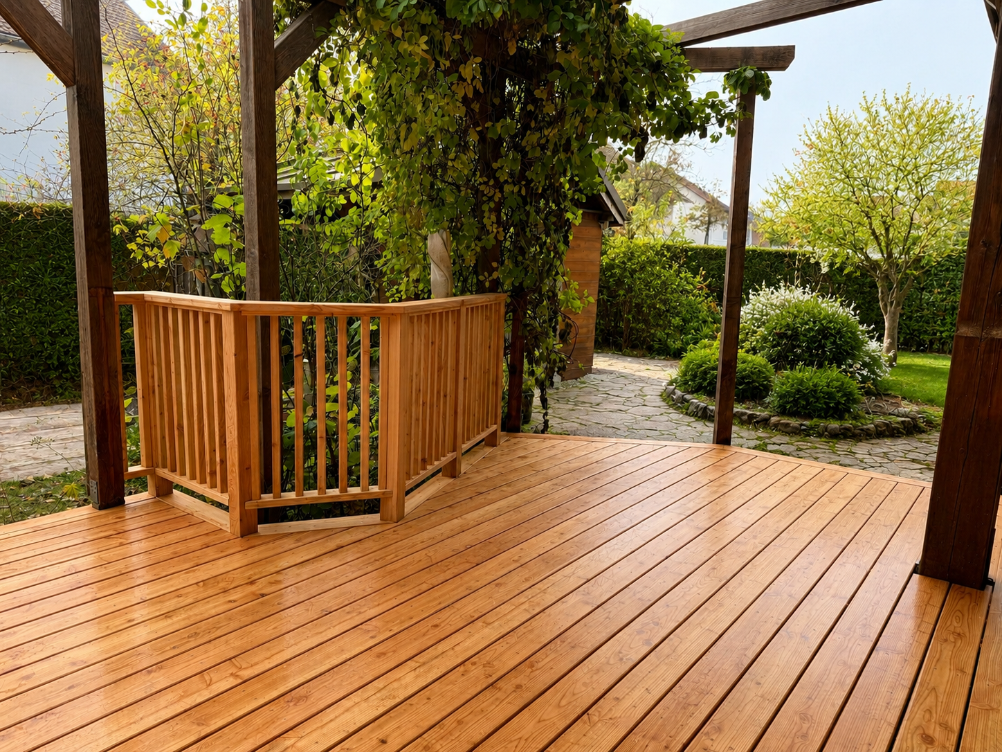 Terrasse I Vollholz Lärche